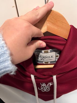 Sudadera SikSilk Crop Top Tricolor