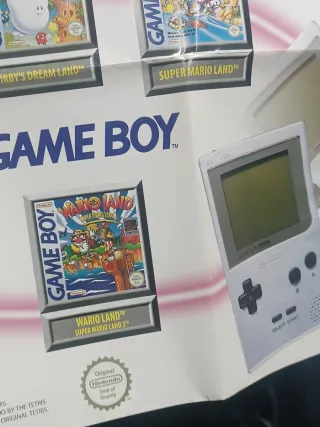 Folleto promocional Nintendo 64 y Game Boy