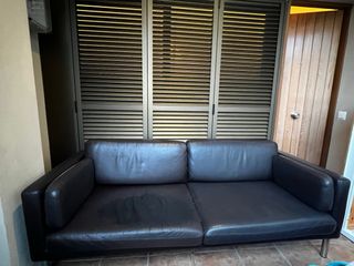 Sofá de 2 plazas eco cuero
