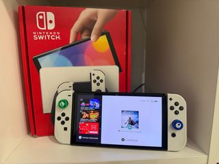 Nintendo Switch OLED Blanca