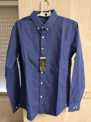 Camisa Polo Ralph Lauren Azul