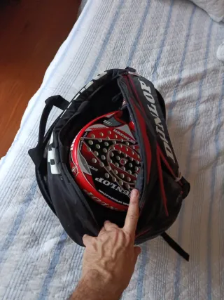 Bolsa de pádel Dunlop sin usar