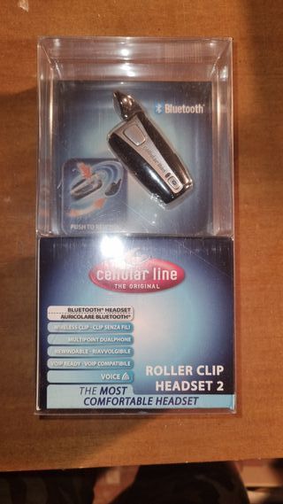 Cellular Line Roller Clip Auricolare Bluetooth