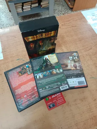 TRILOGÍA DVD DISNEY PIRATAS DEL CARIBE