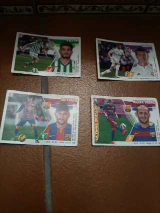Cartas Fútbol Panini 2015