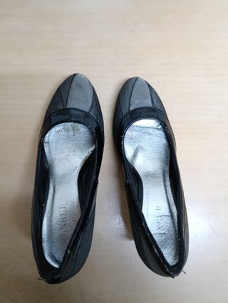 Zapatos Salón Tacón Gris Menbur Talla 38