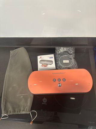Envasadora al vacío KitchenBoss naranja