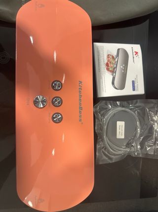 Envasadora al vacío KitchenBoss naranja