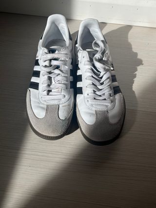 Zapatillas Adidas Samba Blancas y Negras