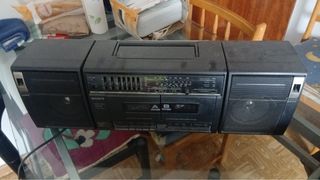 Radiocaset Sony Negro