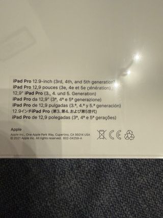 Teclado Mágico iPad 12.9 3ª, 4ª, 5ª Gen