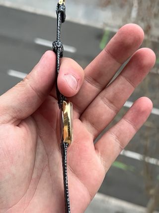 Omega De Ville Ellipse Oro Cuarzo