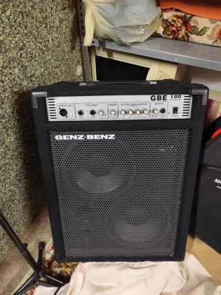 Amplificador Bajo Genz Benz GBE 100