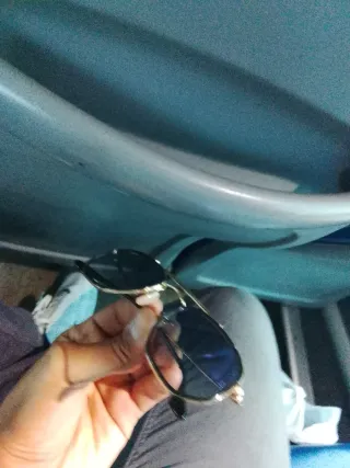 Gafas de sol Ray-Ban Aviator azules y doradas