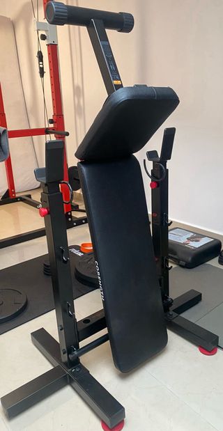 Jaula Entrenamiento Completa + Banco + Discos