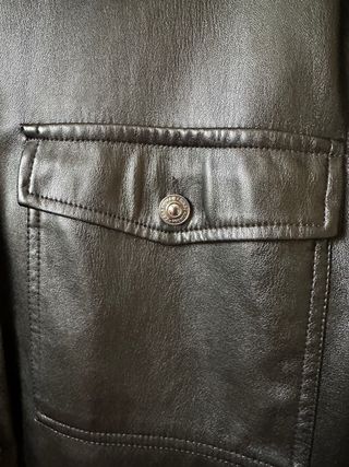 Sobrecamisa polipiel Zara