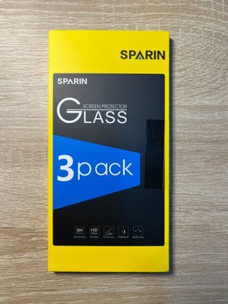 SPARIN Protectores Pantalla iPhone 13/13 Pro (3 Pa