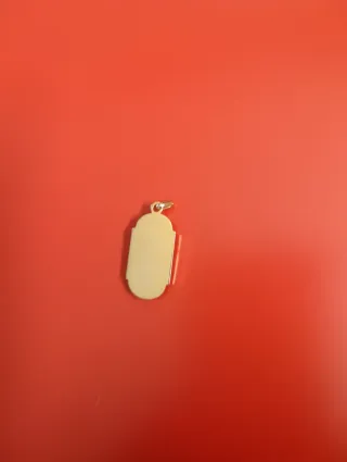 Exclusiva Medalla XL Niña • Baño Oro • 40 años.