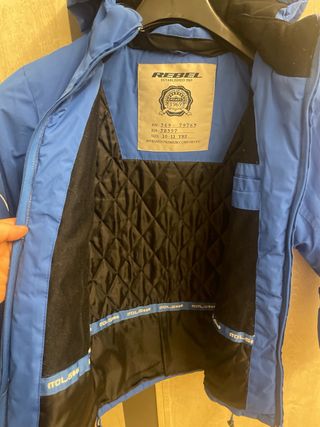 Chamarra REBEL Niños Azul