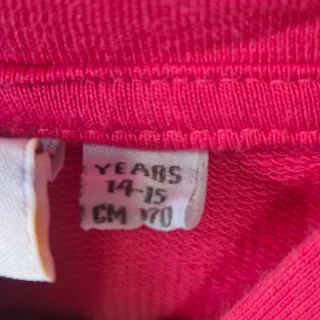 Felpa Everlast rosa 14/15 anni