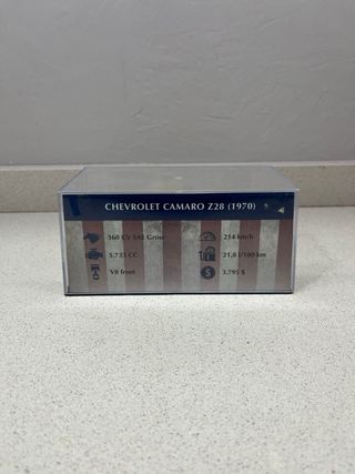 Coches a escala: Shelby, Camaro, Charger