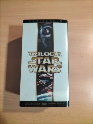 Confezione VHS Trilogia di Star Wars