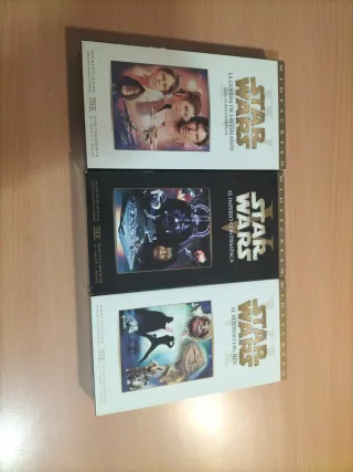 Confezione VHS Trilogia di Star Wars
