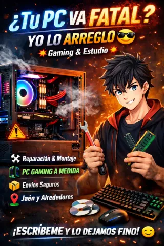 Montaje y reparación PC Gaming ¡Que sí rinda!