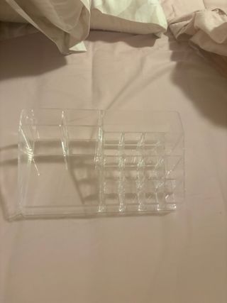 Organizador de maquillaje acrílico