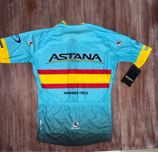 Maillot Giordana Astana España Talla S Niño