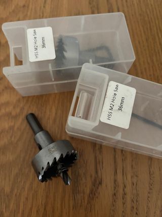 2 Brocas Corona HSS M2 36mm