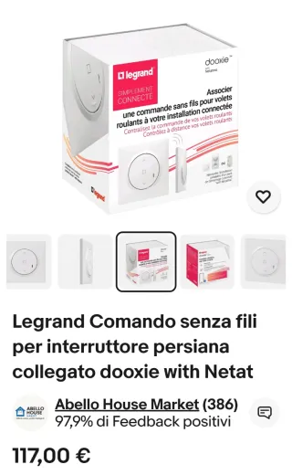 Legrand Comando Senza Fili Dooxie