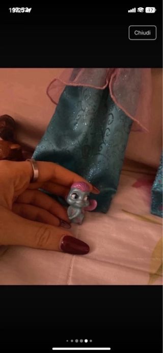 Bambola Principessa Pavone