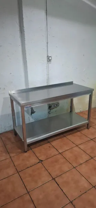 Mesa de trabajo acero inoxidable