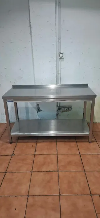 Mesa de trabajo acero inoxidable
