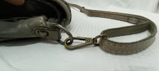 Pochette in pelle intrecciata