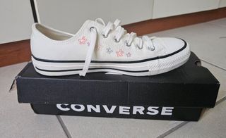 Converse All Star Donna 38 Crema Floreali