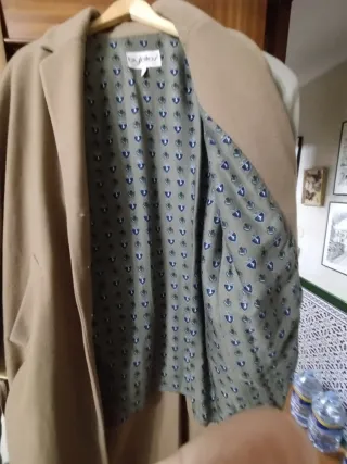 Abrigo Byblos Hombre Beige