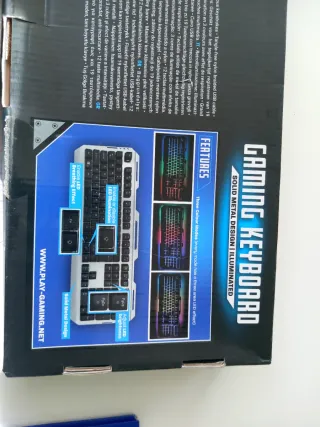 Teclado Gaming PLAY con Iluminación LED