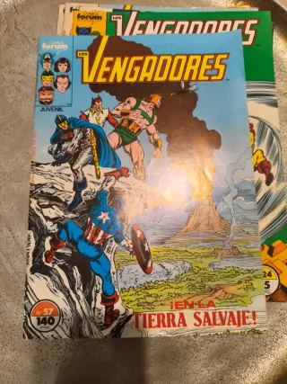 Lote 5 números Vengadores Forum vol. 1