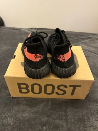 Adidas Yeezy Boost 350 V2 Negro Rojo