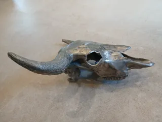 Cabeza de Toro Decorativa Metal