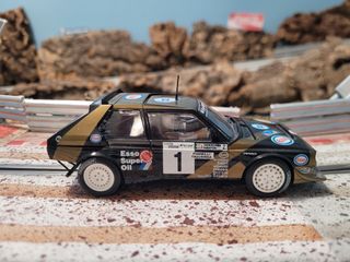 Coche de slot Scalextric Lancia Delta S4