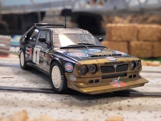 Coche de slot Scalextric Lancia Delta S4
