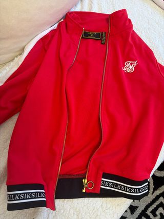 Chándal SikSilk Rojo Talla S
