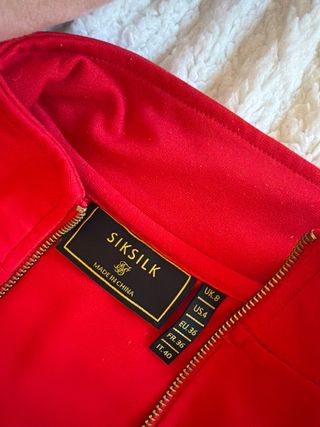 Chándal SikSilk Rojo Talla S