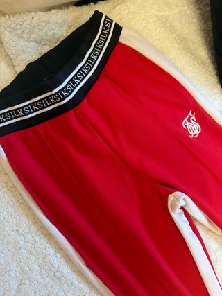 Chándal SikSilk Rojo Talla S