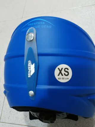 Casco niño azul 48-50 cm