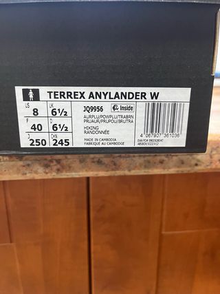 Adidas Terrex Anylander Morado/Turquesa