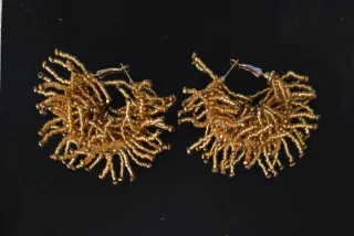 Pendientes fiesta dorados Parfois